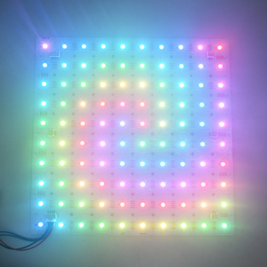 VH освещение RGB Светодиодное цифровое гибкое индивидуально RGBIC адресуемое Панельное освещение 100 пикселей модуль матрица светодиодный листовой свет - Product Image 1