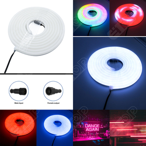 12V WS2811変更可能IP67防水サインフレキシブルネオンLEDサインライト制御可能なRGBLEDネオンストリップ - Product Image 2