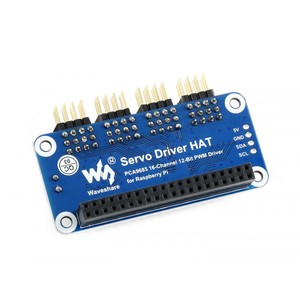 Servo treiber HAT (B) Für Raspberry Pi, 16-Kanal, 12-Bit, I2C-Schnittstelle, rechtwinkliger Pin header - Product Image 2