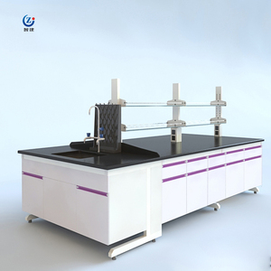 Labor möbel Benutzer definierte Größe Wissenschaft Holz-Stahl Elektronischer Labor tisch Arbeitstisch mit Schubladen - Product Image 2