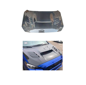 Subaru WRX Sti için 2022 Subaru WRX parçaları Bonnet 2015 yükseltme V tarzı karbon Fiber Subaru WRX Hood - Product Image 1