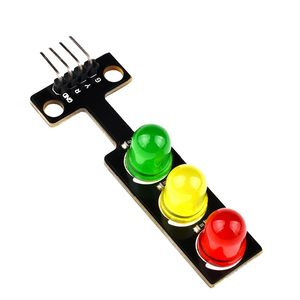 Modulo di emissione del semaforo a Led 5V per Arduino specializzato ICs per segnali stradali rosso verde - Product Image 3