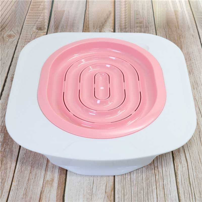 Base rose avec 1 plateau intérieur