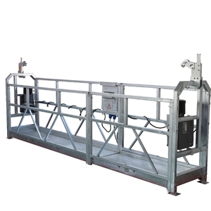 Plataforma DE TRABAJO suspendida de alta resistencia ZLP 630-Capacidad de carga de 630kg para construcción de edificios y mantenimiento de fachadas - Product Image 4