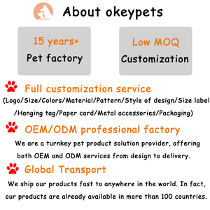 OKEYPETS Thiết <span class=keywords><strong>K</strong></span>ế Tùy Chỉnh Thời Trang Sinh Thái Thân Thiện Mềm Thoải Mái <span class=keywords><strong>Neoprene</strong></span> Animal <span class=keywords><strong>Print</strong></span> Ba Lô Điều Chỉnh Pet Dog Harness Đối Với Dog - Product Image 5