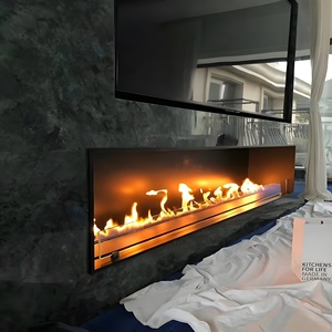 Chimeneas Eléctricas Inteligentes 3D con Control Remoto, Llama de Neón Decorativa, Chimenea de Vapor LED, Inserto para Chimenea, Uso en Interiores, Sala de Estar - Product Image 2