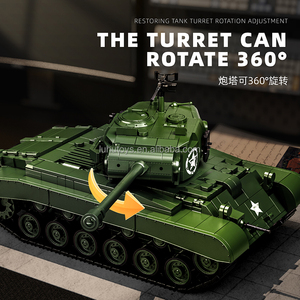 Building Blocks World War II <strong>Soviet</strong> I M-4 Plastic <strong>Toy</strong> Tanks Tracked Armored Vehicle Assembly Model Gift 97011 <strong>Toys</strong> for Children - Product Image 3