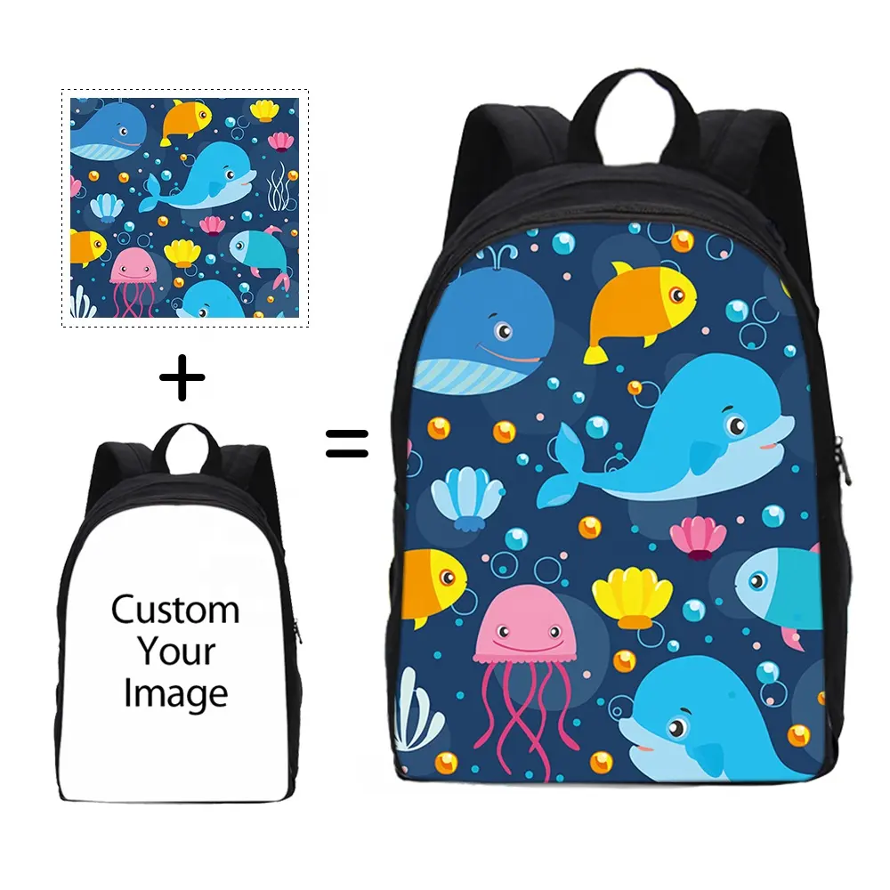 New Style Einzigartige Cartoon Pattern Printing Kinder Schult asche für 5 ~ 12 Jahre Mädchen und Jungen