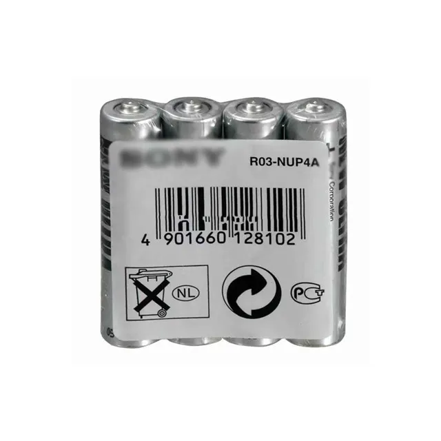 For Sony LR6 AA2 No.5 Battery alkaline Battery size aaa 1.5v dry battery