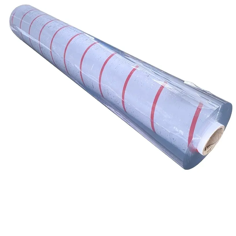 Nhà Máy Giá PVC mềm phim siêu rõ ràng tấm PVC trong CuộN 09 PVC lá trong kho