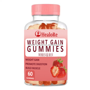 Oem Private Label Fast Weight <strong>Gain</strong> Supplement Natural Effective Enhance Appetite Health Care <strong>Gain</strong> Weight Gummies - Product Image 1