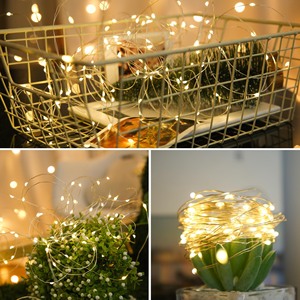 USB-Fernbedienung Kupferdraht Lampe String 8 Funktion Niederspannung dekorative Licht grenz überschreitende Versorgung - Product Image 4
