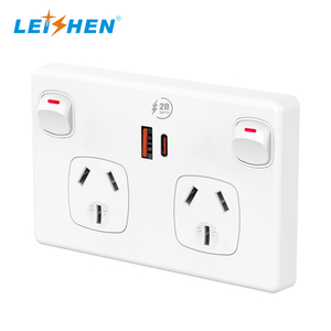 SAA承認10AホームGPO住宅用電気壁ソケット3.6A USB-A + タイプ-Cオーストラリア電源ポイントスイッチソケット - Product Image 4