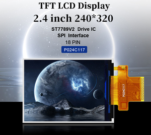 Polcd 2,4 pulgadas fábrica personalizada Mini tamaño 240*320 pantalla táctil interfaz SPI ST7789V3 pantalla TFT LCD - Product Image 2