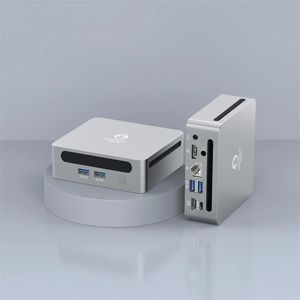 便携式台式AMD迷你电脑Ryzen R7 5700U视窗10/11游戏电脑低功耗金属超静音迷你电脑Ryzen - Product Image 1