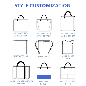 Kalınlaştırılmış Büyük Kapasiteli Yeniden Kullanılabilir Pamuklu Kanvas Seyahat Çantası Çiftçi Pazarı ve Plaj Saklama Çantası - Product Image 3