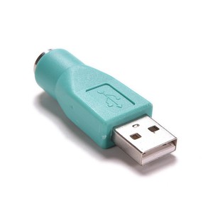 OEM免费送货喷射1PC USB 2.0公到PS2母转换器适配器PS2电脑笔记本电脑键盘鼠标电缆连接器 - Product Image 1