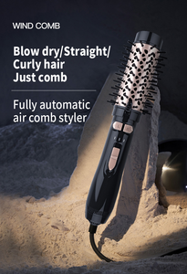 IGH-end actory Rushes Air urler y rizador 2 en 1 Lememememp nndicator OT ir Omair ombs - Product Image 2