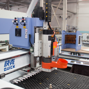 Máquina de fabricación de muebles de panel de enrutador CNC para carpintería Quick UE 1224 con sistema de descarga de carga - Product Image 4