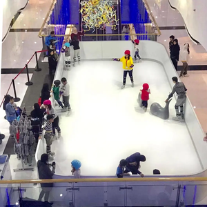 ZSPE Easy-Clean Künstliche Eislauf fliesen: Hygienische synthetische Eisbahn für öffentliche Zentren und Skating-Programme in der Schule - Product Image 2