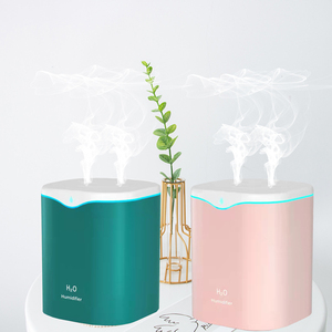 Air Humidifier Double <strong>Nozzle</strong> 2L Home Quiet Humidifier <strong>Diffuser</strong> With Color LED Light Ultrasonic Humidifier Aromatherapy <strong>Diffuser</strong> - Product Image 1