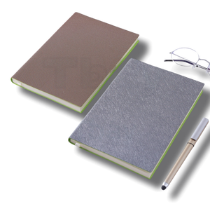 Promozione A5 in pelle colorata con taccuino stampato Logo legante cinturino elastico Notebook con portapenne e chiusura elastica - Product Image 6