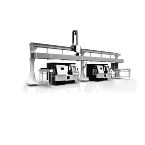 CNC-Drehmaschine Teillade- und Entladevorgang CNC-Maschine automatisches Be- und Entladen - Product Image 4