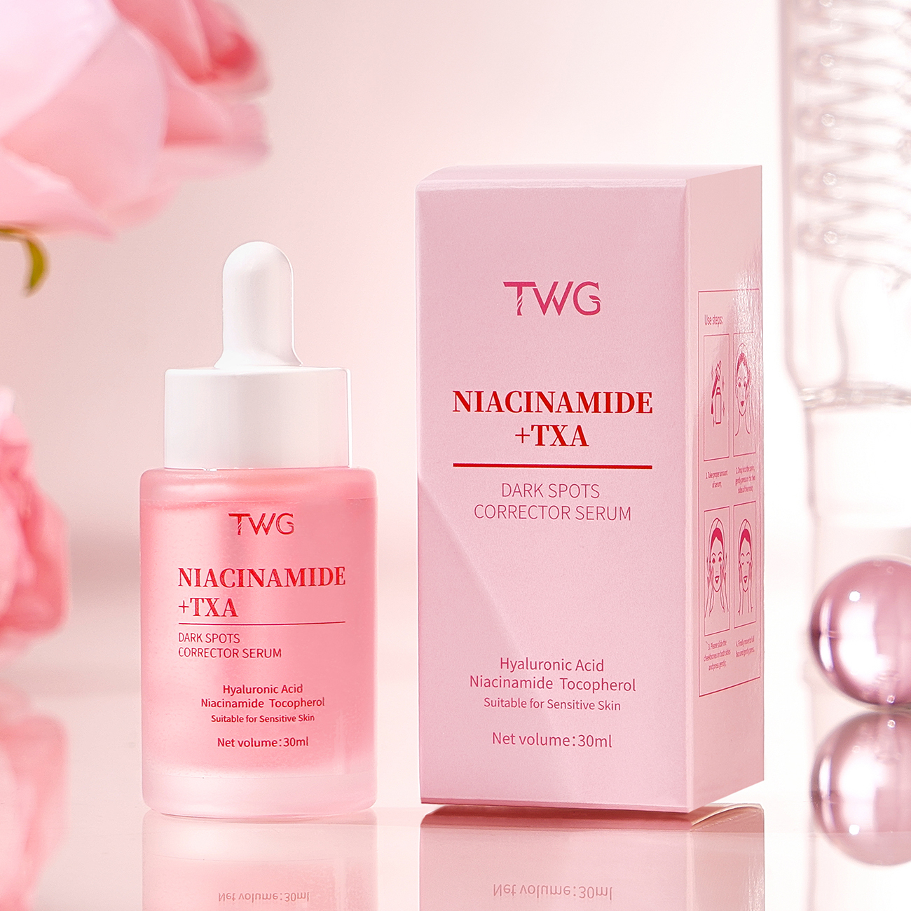 0070 TWG Siero Correttore Macchie Scure all'Acido Tranexamico 30ml