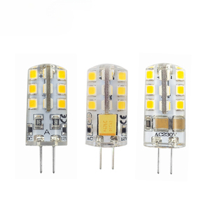 Ce Rohs調光可能G9 3W LEDライトシリコンG9/G4ランプソケットアダプター110V/230V SMD LED調光可能G9 3W LED電球付き - Product Image 1