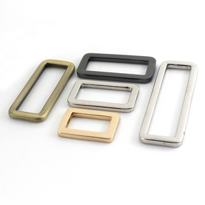 20-50mm Alloy <strong>Square</strong> Clasp Flat <strong>Rectangle</strong> Ring <strong>Loop</strong> Flat <strong>Square</strong> Ring <strong>Buckle</strong> for Backpack Bag Strap Webbing Belt Dog Collar Clasp - Product Image 6