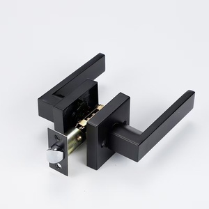60mmバックセット付き洗練された米国スタイルの鍵付きドアハンドルロック - Product Image 1
