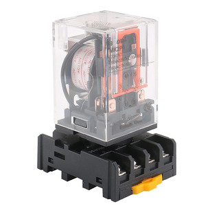 ユニバーサル8ピンMK2P-1中電源リレープラグイン端子ベースソケット付き - Product Image 2