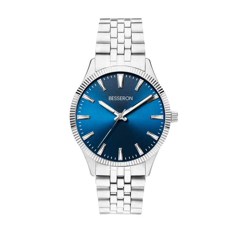 reloj azul