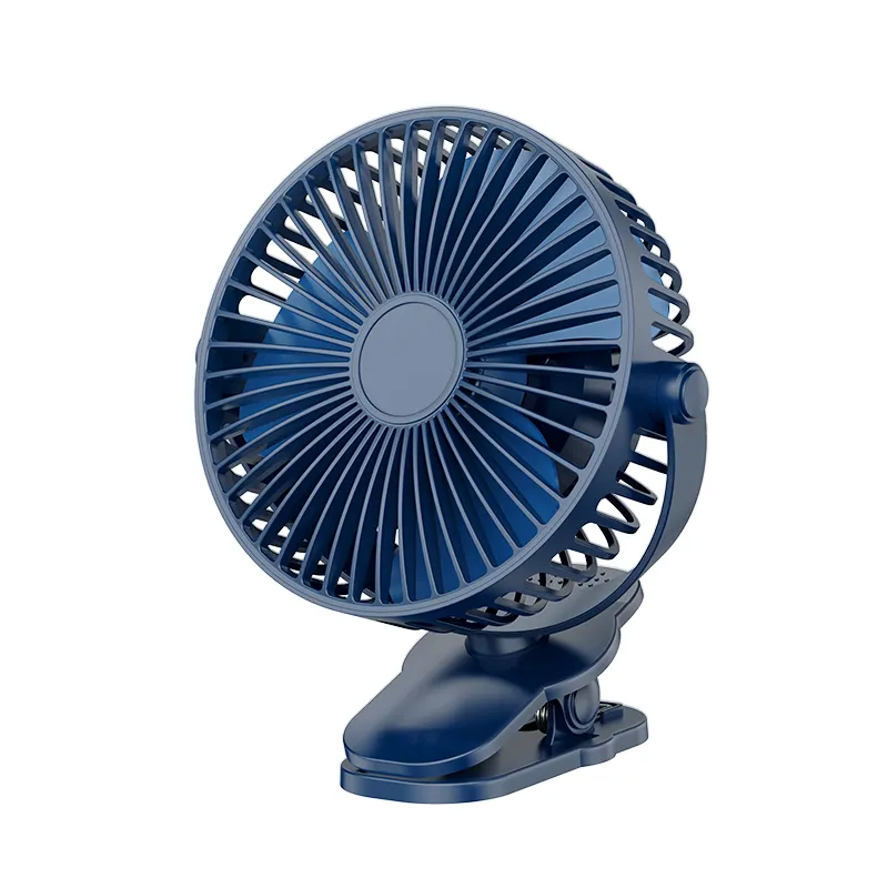 Ventilatore di raffreddamento portatile senza cordone della clip dello scrittorio di rotazione della tabella del ventilatore della batteria ricaricabile all'ingrosso mini