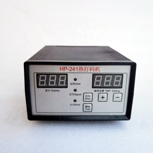 Automatischer Chargen nummer codierer drucken 1-3 Zeilen HP-241 Codier maschine Ablaufdatum Drucker - Product Image 3