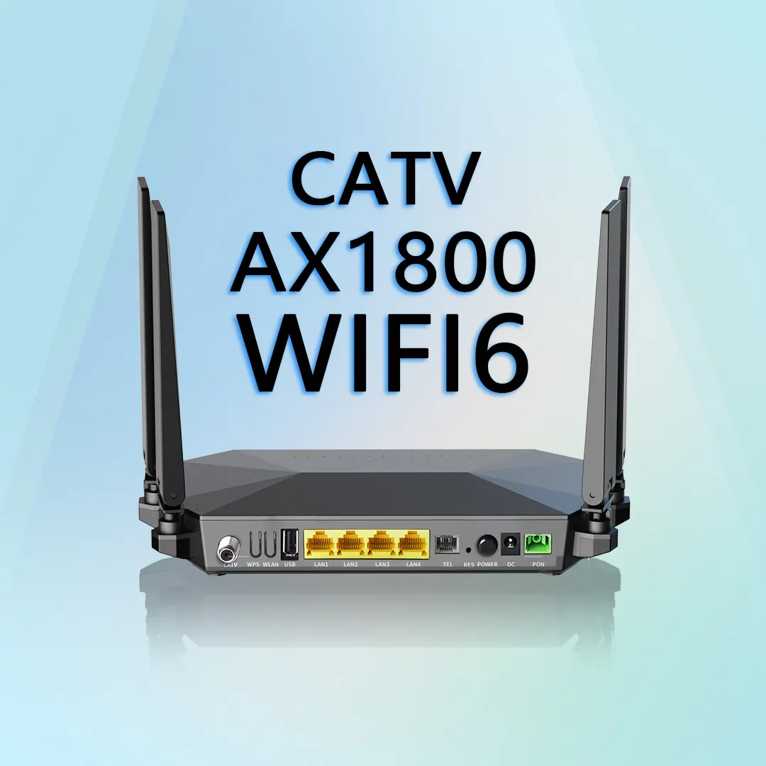 BT-G710AX Ax1800 Voip 4GE Passerelle Routeur Rf Xpon Gpon Catv Wifi 6 Ont Wifi6 Onu