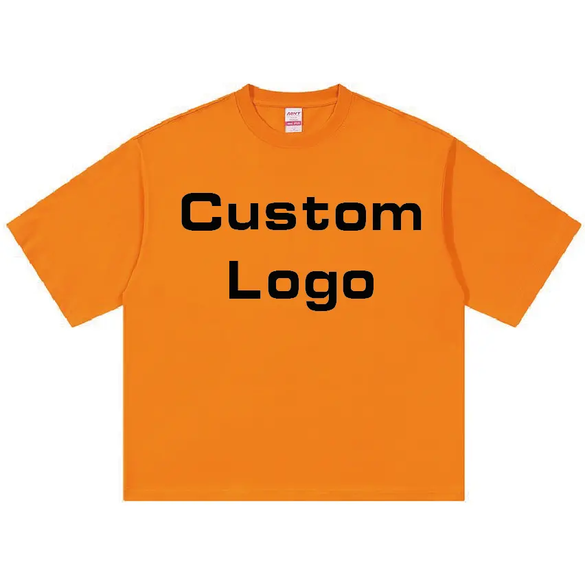 High Quality Custom Logo Heavy Weight boxy fit Tee Shirt 100% Cotton Men Tshirt 220GSM Cotton Oversized Blank T Shirts