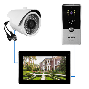 Video Door Phone <strong>Intercom</strong> <strong>System</strong> 4 Wire <strong>Intercom</strong> Home <strong>Security</strong> 4 Wire <strong>System</strong> - Product Image 1