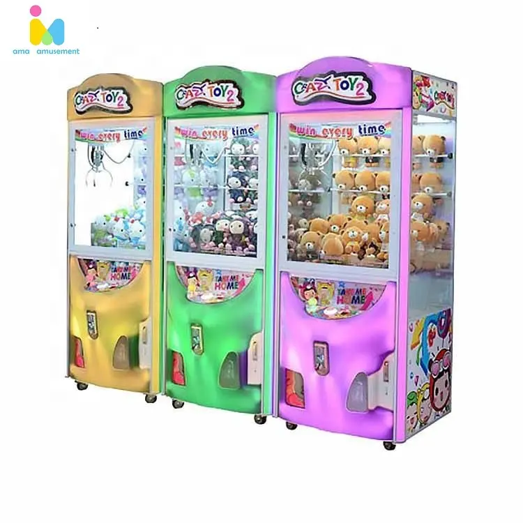 Coin Operated game machine claw crane toy vending machine claw machine arcade game toy crane for kids