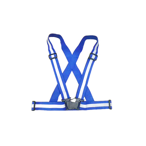 自行车安全反光镜工作安全夹克带反射反光带背心男士防水 - Product Image 1