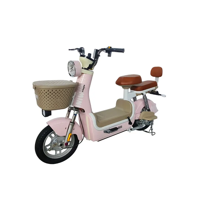 Mini motocicleta elétrica com pedal 350w, ciclomotor elétrico, bicicleta para adultos, motocicleta elétrica de 3 rodas, venda por atacado