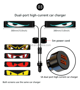 APP Control Flexible LED Car Sign Advertising <strong>Display</strong> Screen Glowing Scrolling <strong>Message</strong> for Business Advertising Car LED Stickers - Product Image 4