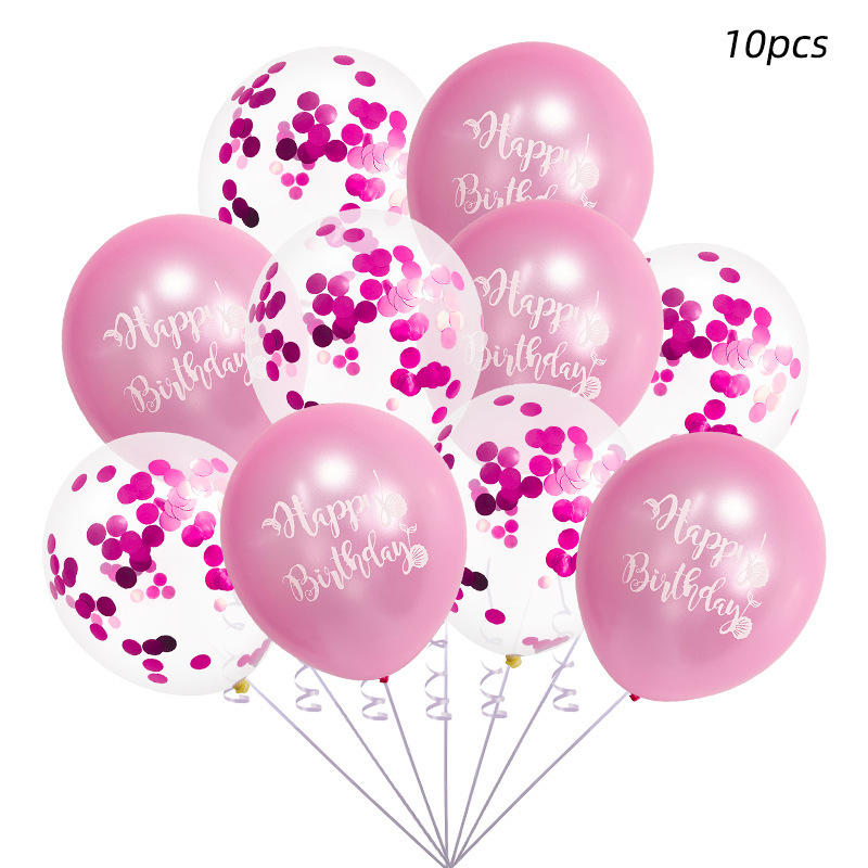 10 piezas rosa