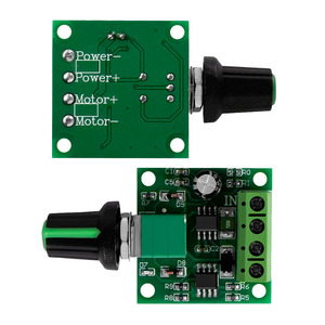 DC 1.8V 3V 5V 6V 12V 2A PWM interruttore del regolatore di velocità del motore scheda regolabile a bassa tensione 1803BK modulo di azionamento con fusibile a recupero automatico - Product Image 1