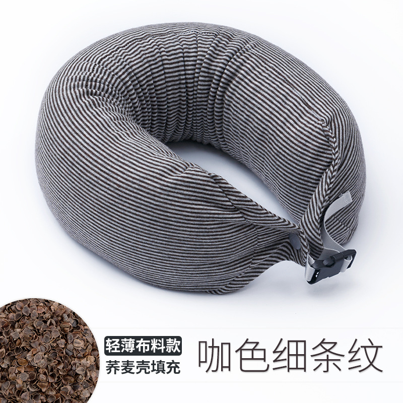 บัควีทลายทางสีน้ำตาล