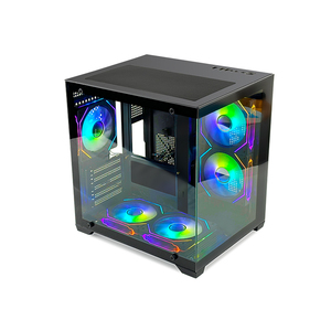 MANMU Wholesale OEM Black Color Matx <strong>Pc</strong> <strong>Case</strong> Gamer Casing Desktop Chassis USB Mid Tower <strong>Case</strong> Transparent Computer <strong>Cases</strong>&amp;Towers - Product Image 1