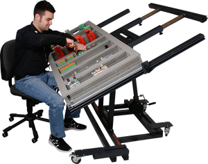 <strong>Rittal</strong> Flip Top Multifunction Mobile Workbench Automatic Assembly Frame for Electronic Mobile Workbench for Fabrication Services - Product Image 4