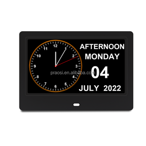 Demenz uhr 7 "Schreibtisch anzeige Timer Lcd Demenz kalender Wecker Digitaluhr - Product Image 5