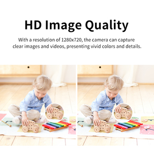 C996 Mini telecamera IP visione notturna a due vie voce di rilevamento umano per interni Mobile connessione grandangolare scheda di memoria WiFi CMOS PTZ - Product Image 6