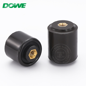 Duwai SE loạt màu đen hình trụ thanh cái hỗ trợ standoff thanh cái cách điện cho tủ điện - Product Image 4